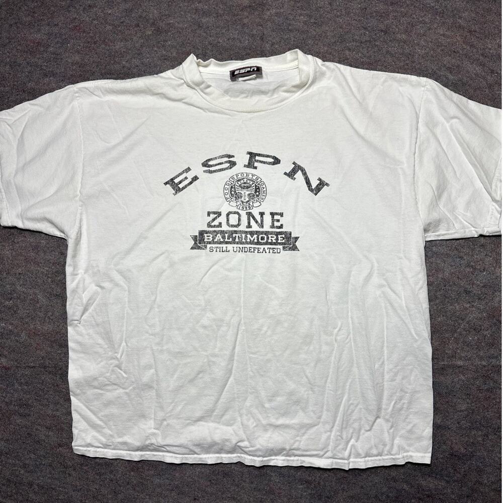 Vintage ESPN Zone Baltimore Shirt 2XL 90s USA Grunge